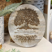 Isaiah 61:3 Oak Tree Decor