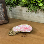 Decoupaged Oyster Shell