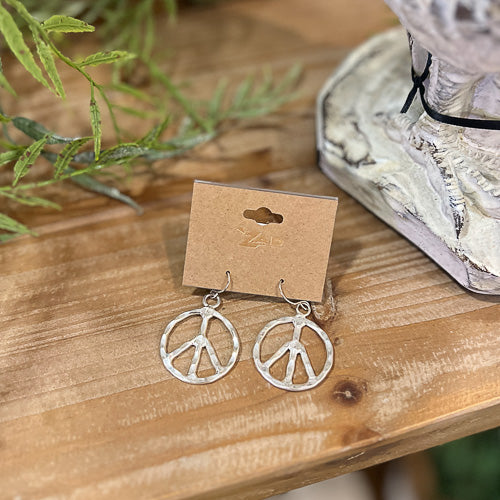 Peace Dangle Earrings