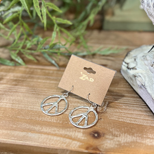 Peace Dangle Earrings