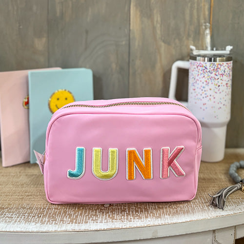 Embroidered Junk Bag