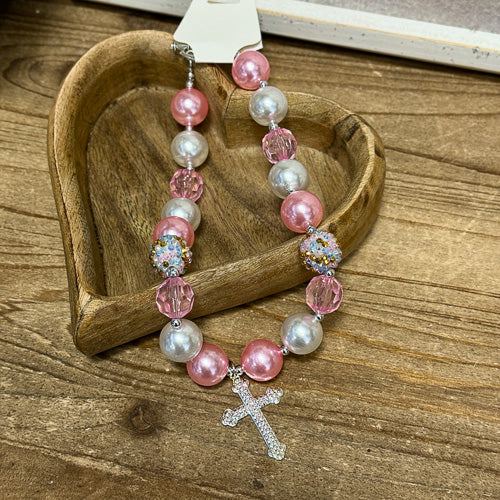 Pink Chunky Necklace