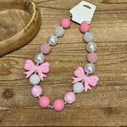 Pink Chunky Necklace