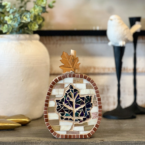 Mosaic Pumpkin Block