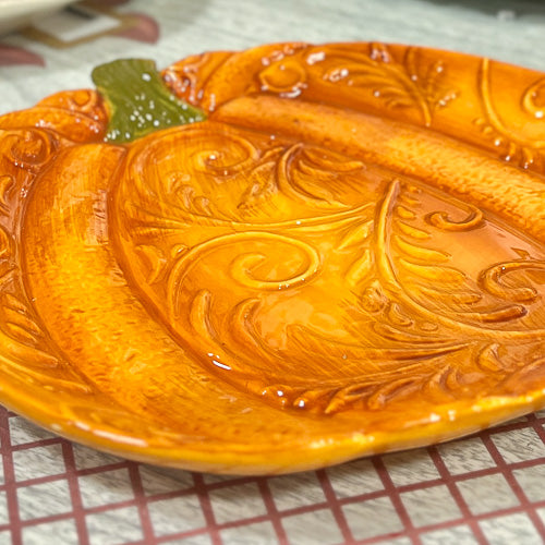 Pumpkin Plates Set