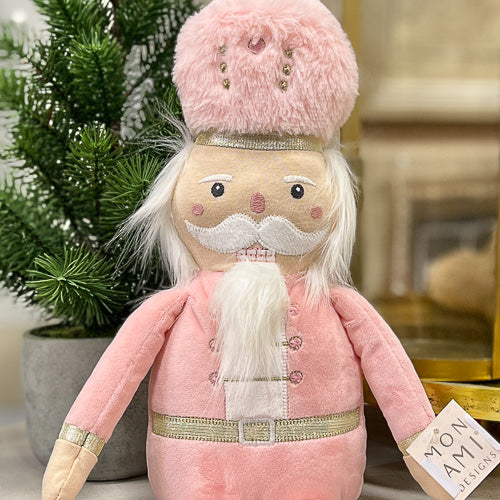 Pink Stuffed Nutcracker