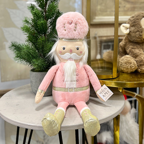 Pink Stuffed Nutcracker