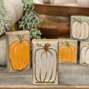 6" Pumpkin Block