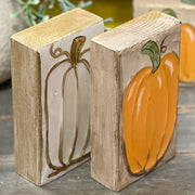 6" Pumpkin Block