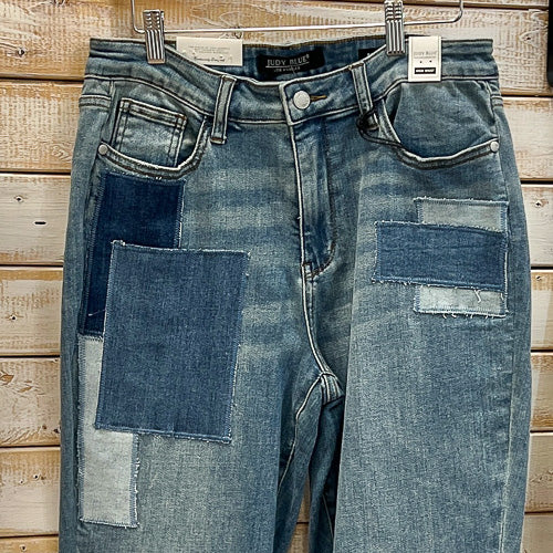 Judy Blue Patchwork Jeans