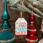 Be Merry Ornament