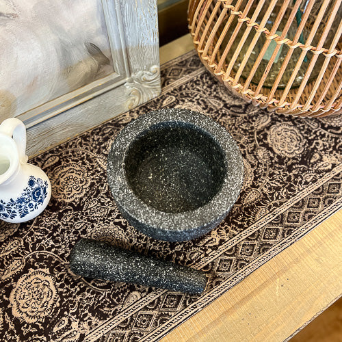 Granite Mortar and Pestle