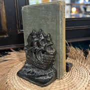 Ship Bookends and Books