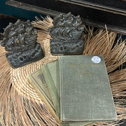 Ship Bookends and Books