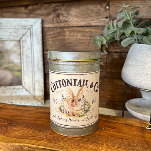 Cottontail & Co Bunny Tin