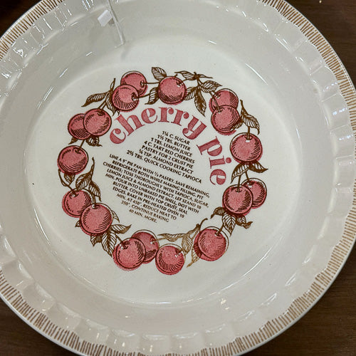 Pie Recipe Baking Dish