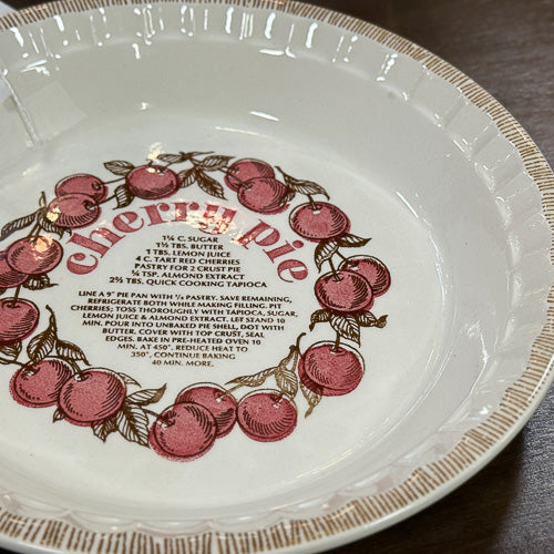 Pie Recipe Baking Dish