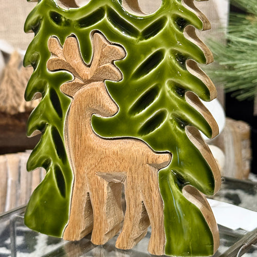 Reindeer Tree Cutout
