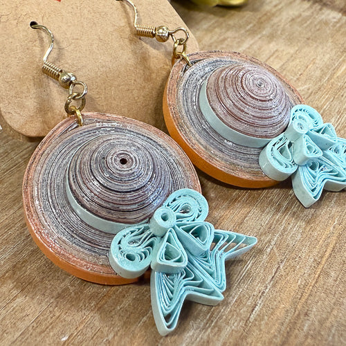 Summer Hat Earrings