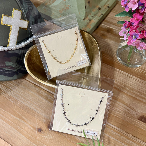 Mini Cross Bracelet