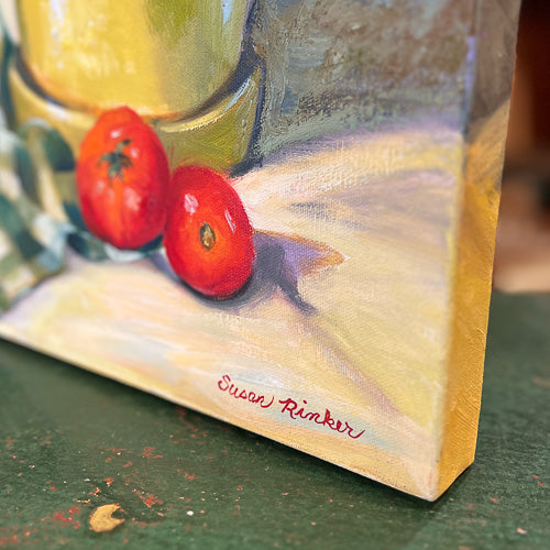 Canvas Rooster Painting