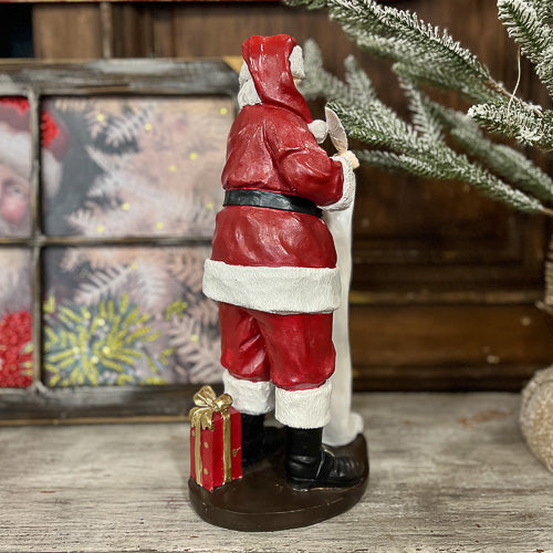 Santa's List Figurine