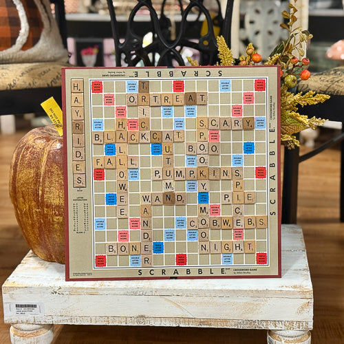 Fall Themed Scrabble Board | Lone Star Mercantile