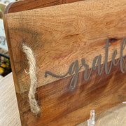 Grateful Wooden Tray