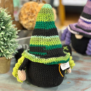 Crocheted Witch Gnome
