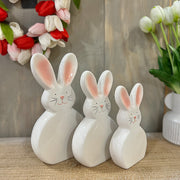 Ceramic Bunny Shelf Sitter