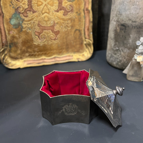 Silver Box With Lid