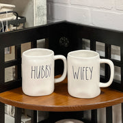 Rae Dunn Hubby & Wifey Mug