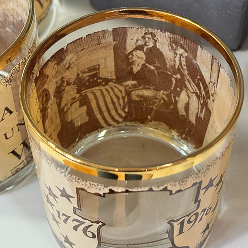 BiCentennial Glasses Set