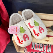 Fa La La La Slippers