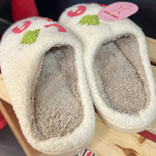 Fa La La La Slippers