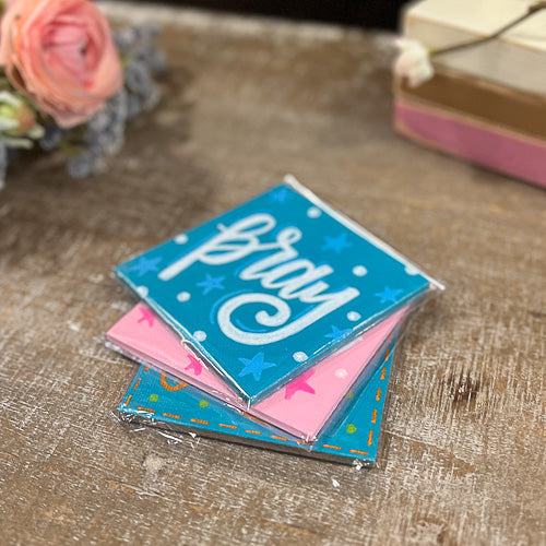 Hand Painted Square Magnet