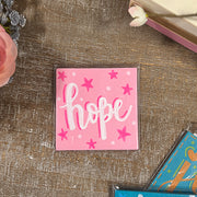 Hand Painted Square Magnet