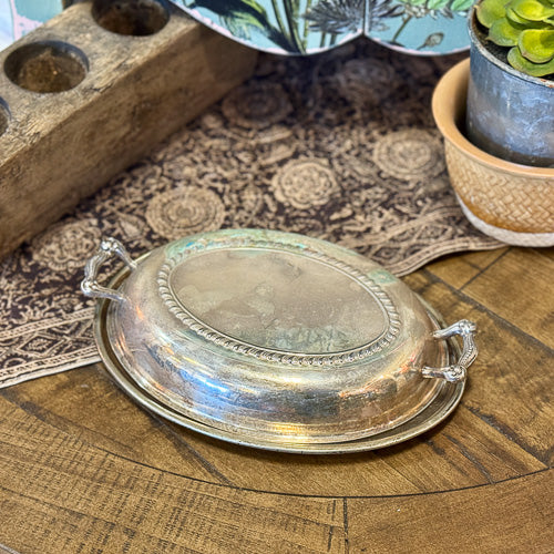 Ornate Silver Tray