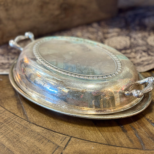 Ornate Silver Tray