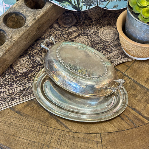 Ornate Silver Tray