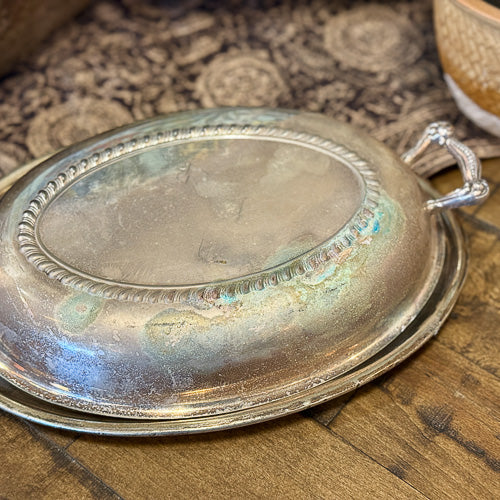 Ornate Silver Tray