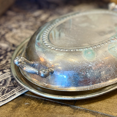 Ornate Silver Tray