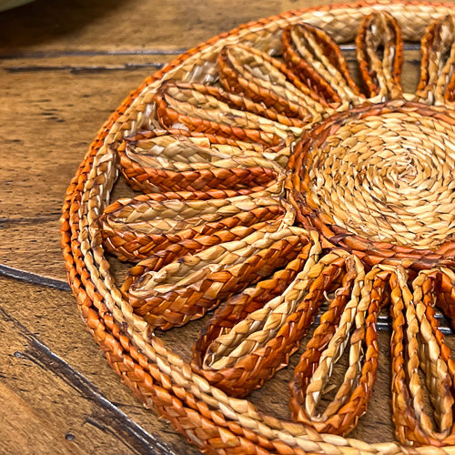 1970's Woven Trivet