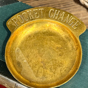 Brass Pocket Change Dish