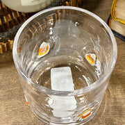 Candy Corn Glass