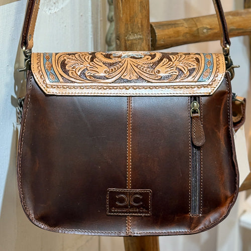Stella Tooled Leather Handbag