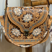 Stella Tooled Leather Handbag