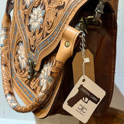 Stella Tooled Leather Handbag