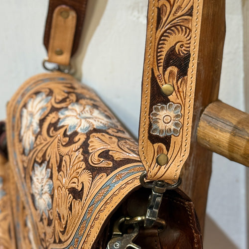 Stella Tooled Leather Handbag