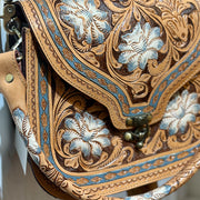 Stella Tooled Leather Handbag